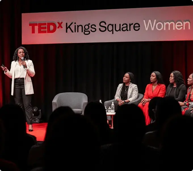 TEDx Kings Square Women event